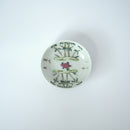 粉彩竹詩文豆皿②