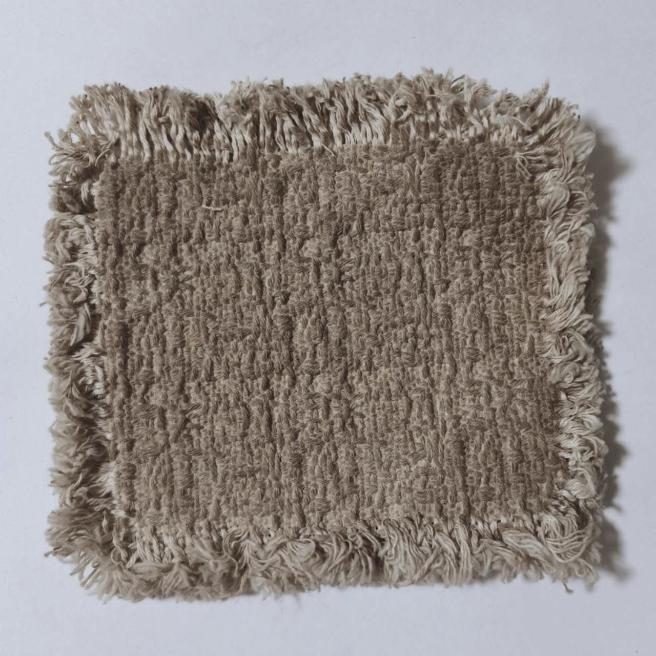 綿製草木染茶托大