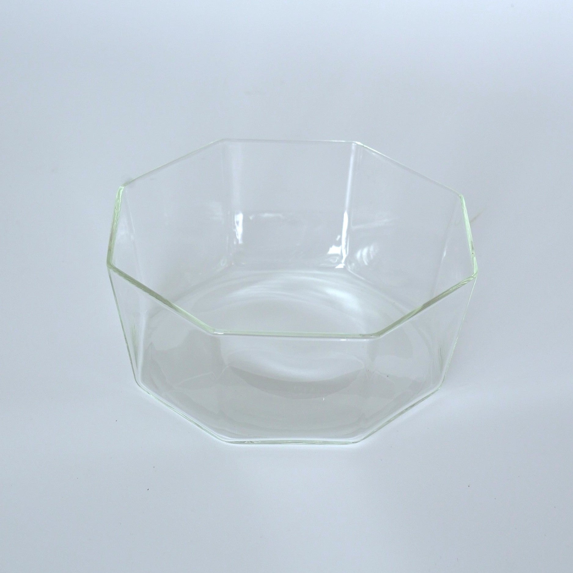 ガラス製八角建水