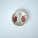 赤絵双寿三多文豆皿⑥